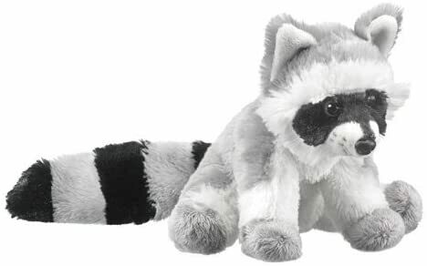 8" Raccoon Plush by Wildlife Artists