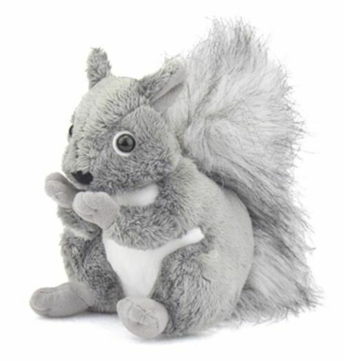 6" Grey Squirrel Plush by Wildlife Artists