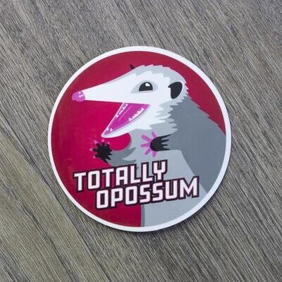 Totally Opossum Sticker