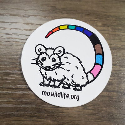 Wildin&#39; Out Opossum Sticker