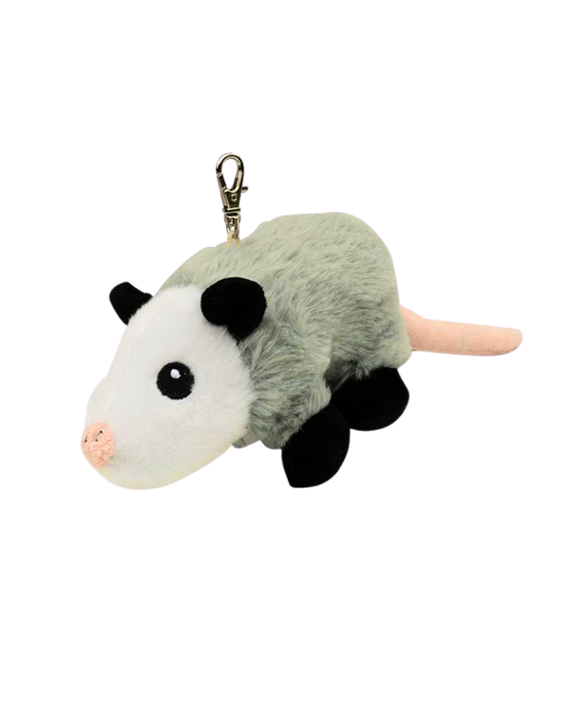 6&quot; Opossum Bag Charm by Nature Planet