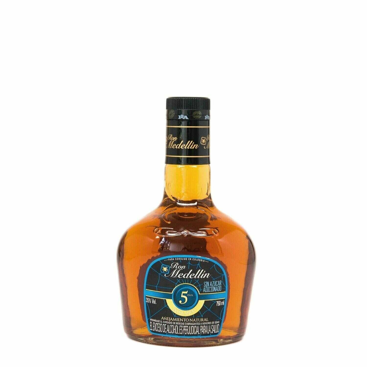 Ron Medellín 5 años botella 750 ml