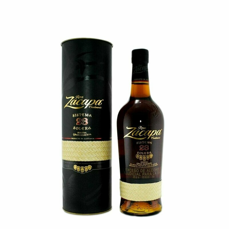 Ron Zacapa 23 años botella 700 ml