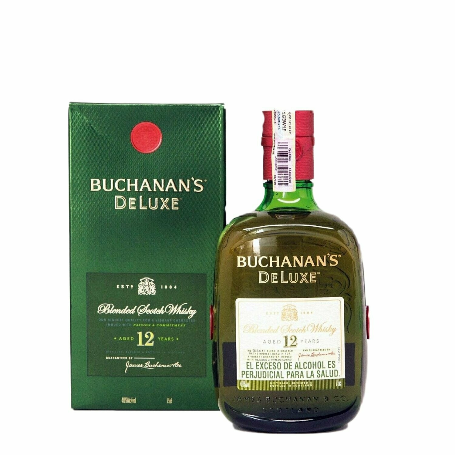 Whisky Buchanan's 12 años botella 750 ml