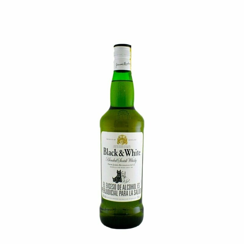 Black & White Botella