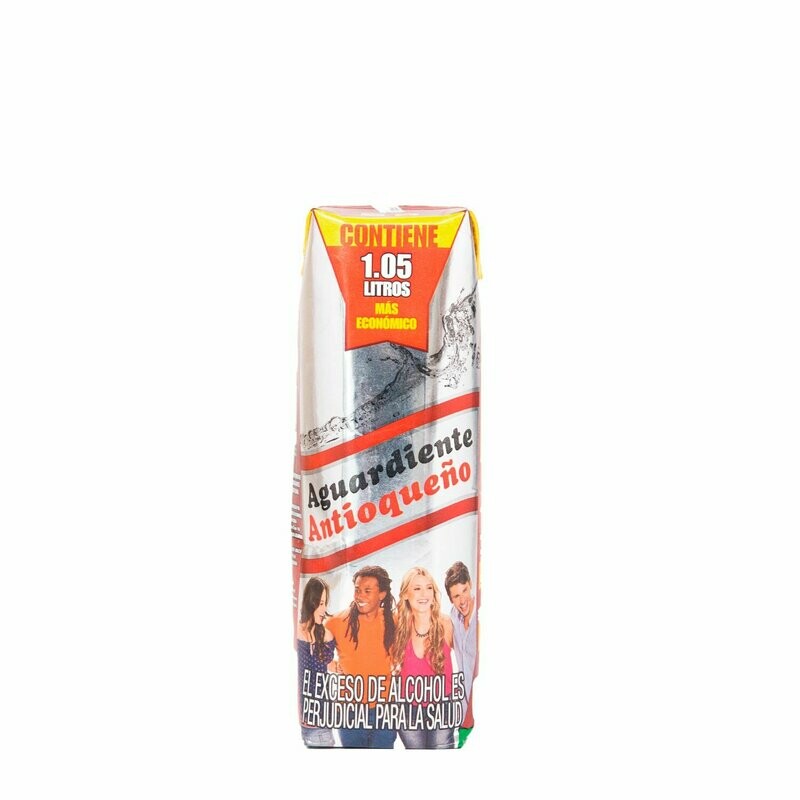 Aguardiente Antioqueño tetra 1.050 ml