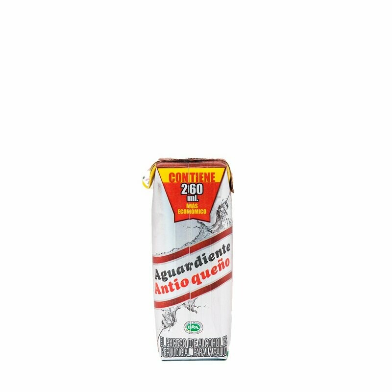 Aguardiente Antioqueño 1/4 260 ml.