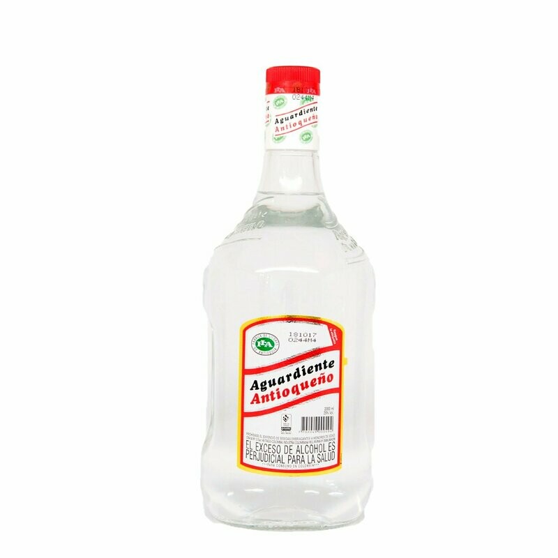 Aguardiente Antioqueño garrafa 2000 ml