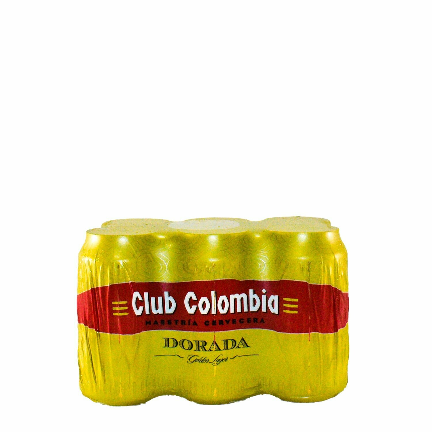 Cerveza Club Colombia Dorada Lata Packx6