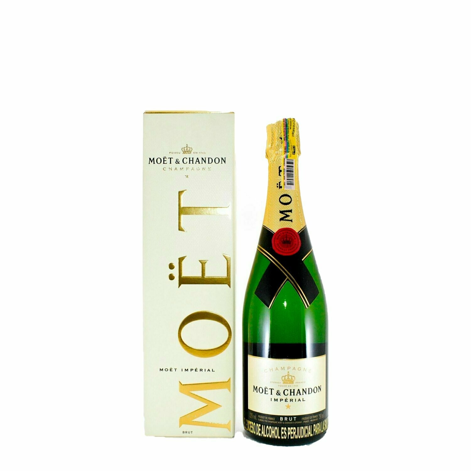 Champaña Moet Chandon Blanca Botella