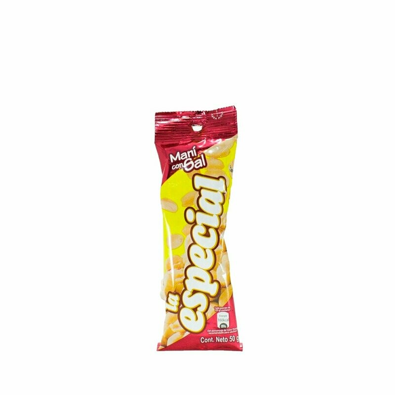 Maní con Sal 50 grms
