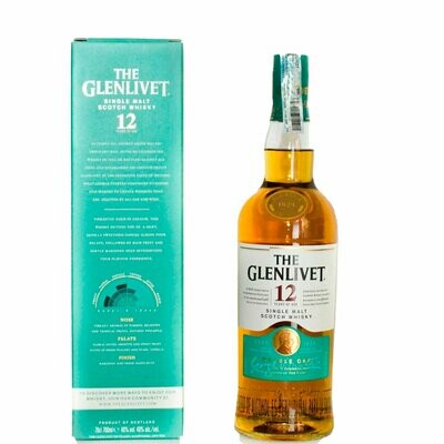 Whisky The Glenlivet 12 años Verde