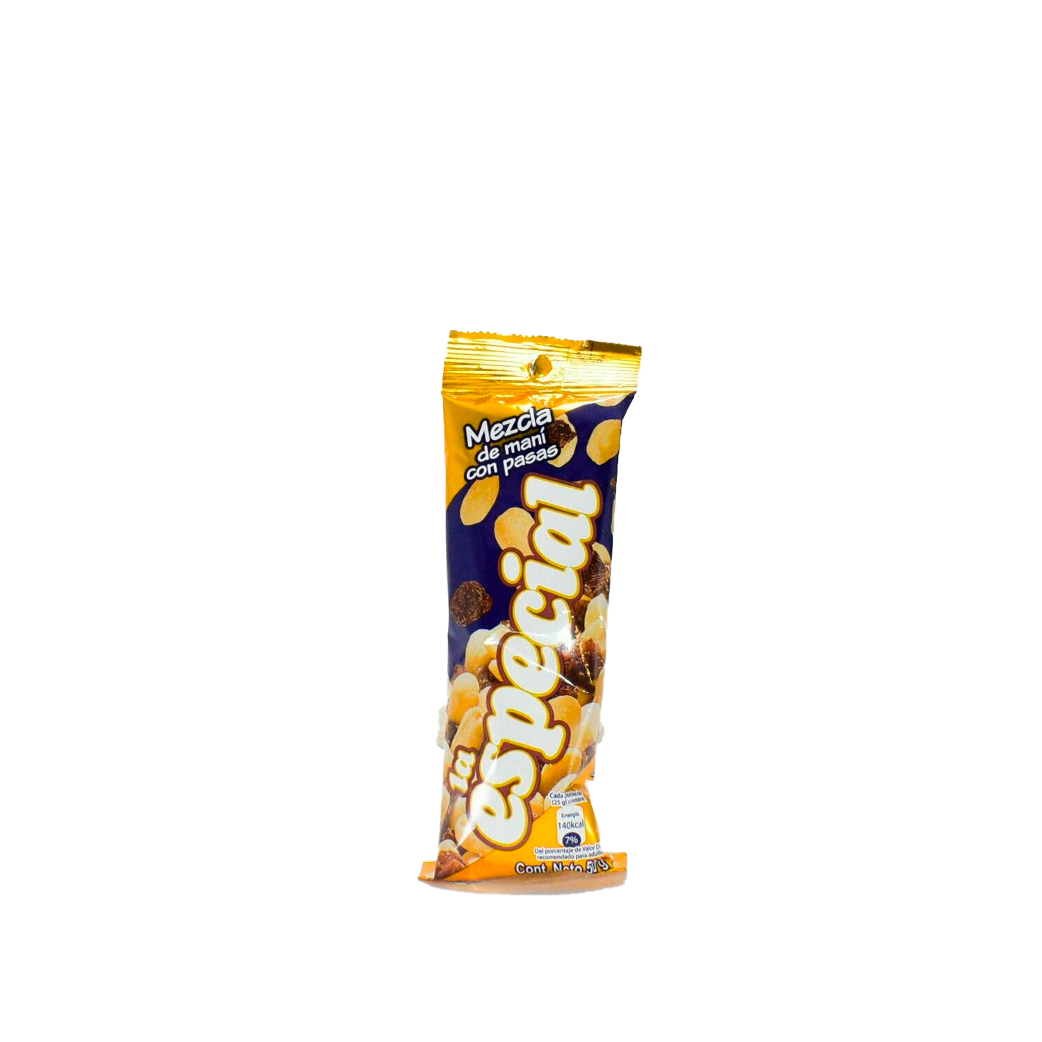 Maní con Pasas x 50 grms La Especial