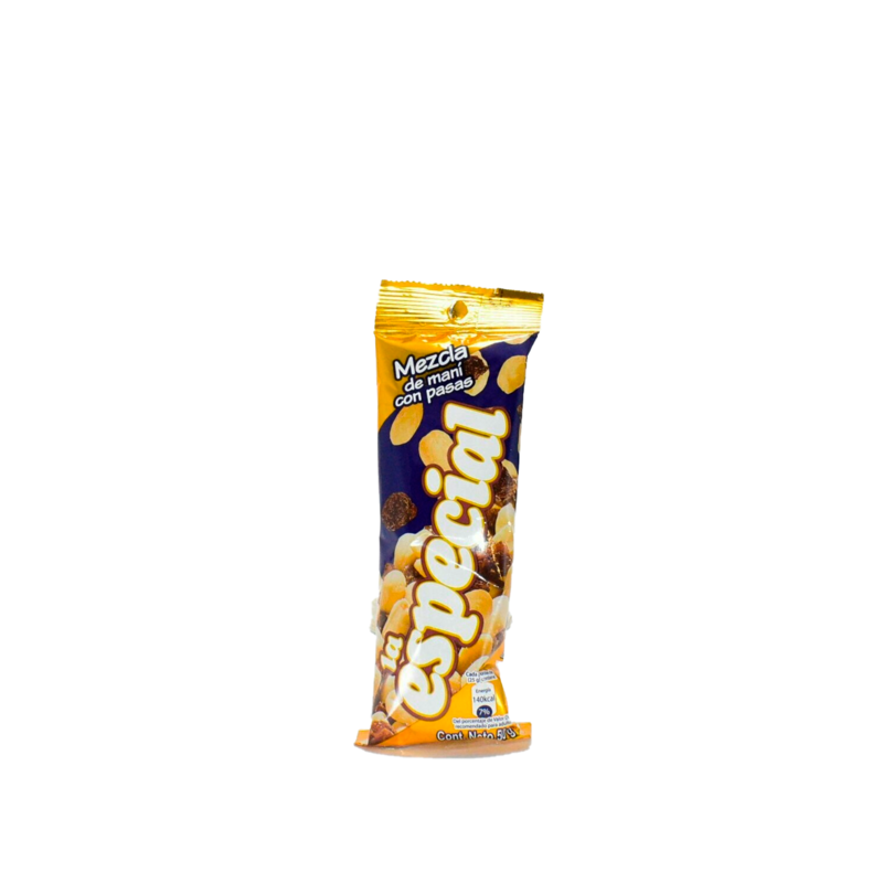 Maní con Pasas x 50 grms La Especial