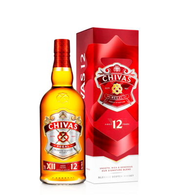 Chivas Regal 12 años litro 1000 ml