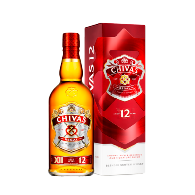 Chivas Regal 12 años botella