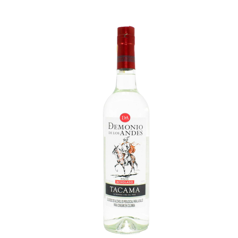 Pisco Demonio de los Andes Botella 700Ml.
