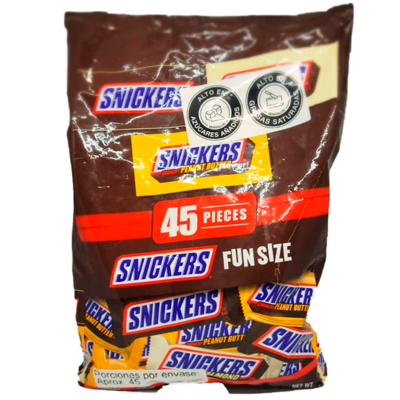 Snickers Miniatura 45 Piezas