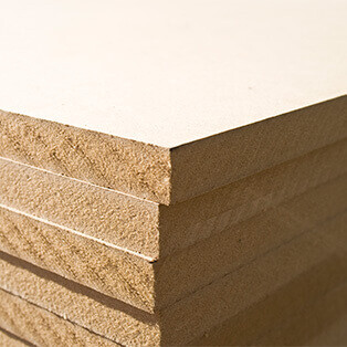 Fibra MDF 3 mm.