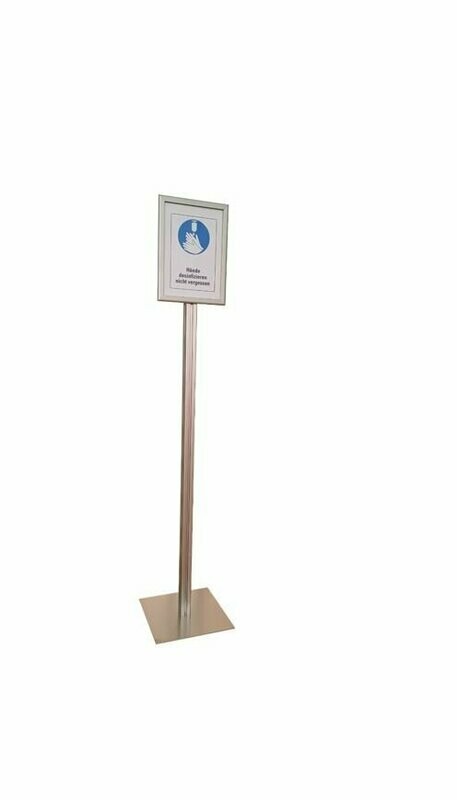 Desinfektionsstation ohne Spender Desinfektionsstation ohne Spender