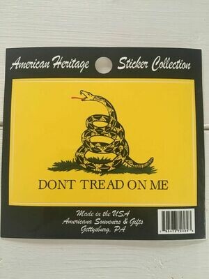 Don't Tread on Me Sticker