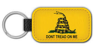 Don&#39;t Tread on Me Keychain