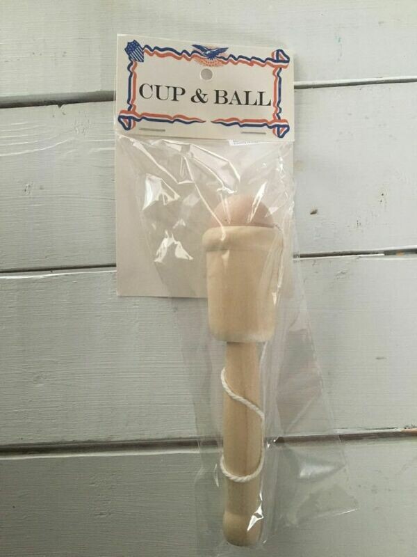 Wooden Cup &amp; Ball