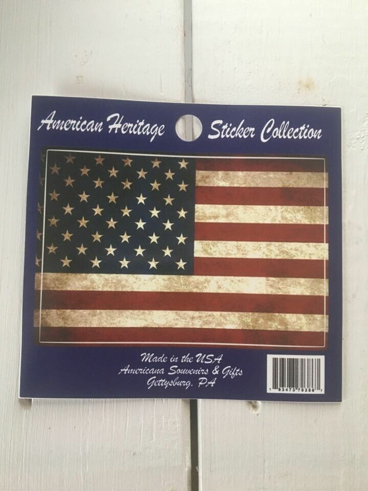 U S Flag Sticker