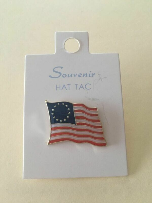 13 Star US Flag Lapel Pin