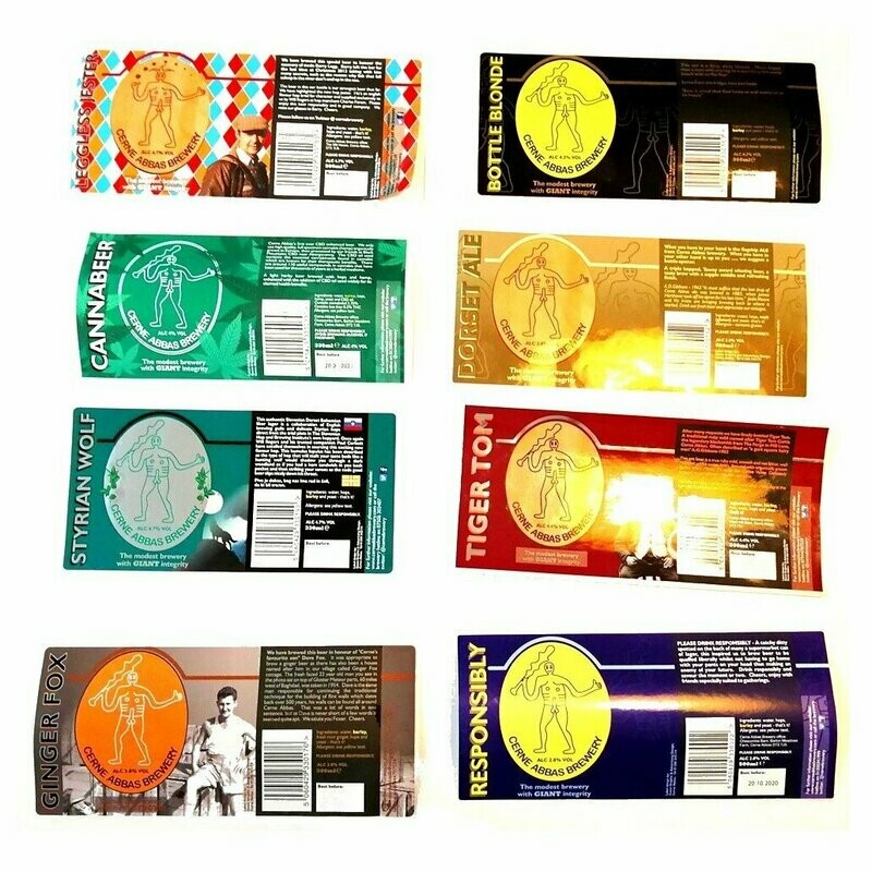Collectors Bottle Labels
