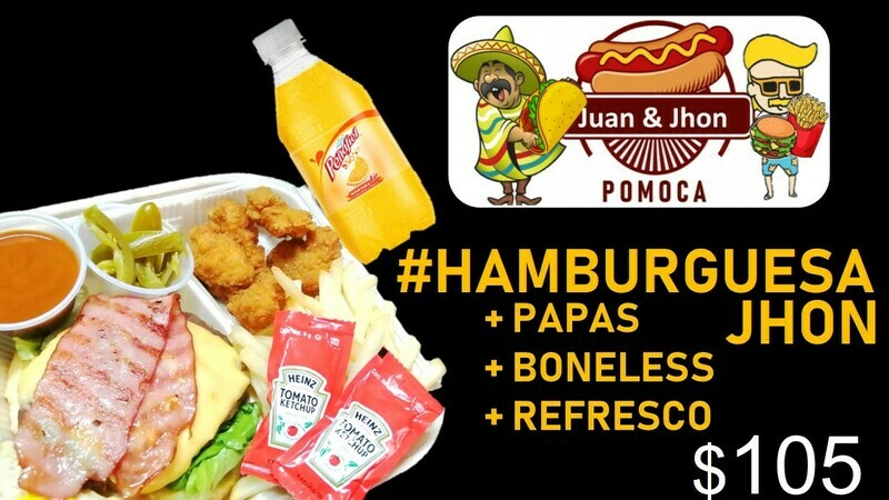 #HAMBURGUESA JHON