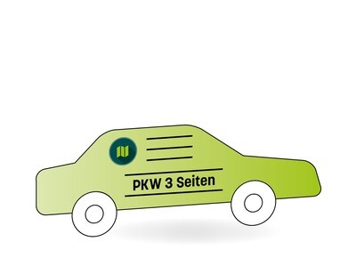 Fahrzeugbeschriftung, PKW (3 Seiten)