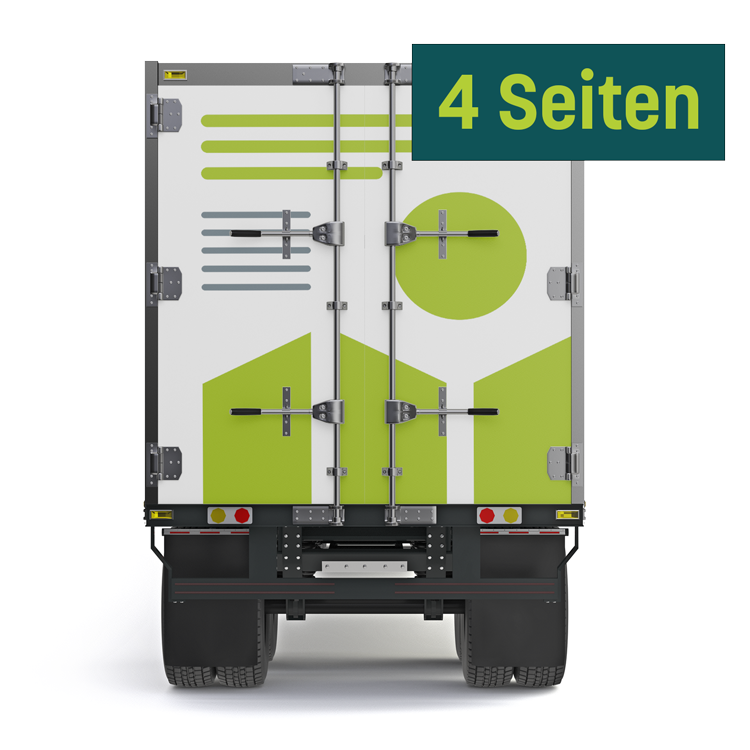 Fahrzeugbeschriftung, LKW (4 Seiten)