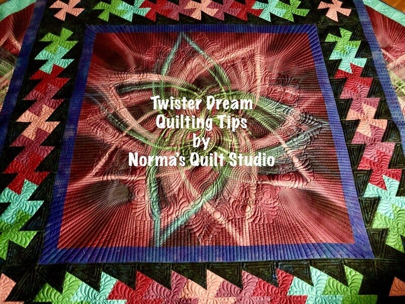 Twister Dream Quilting Tips-- Downloadable Video