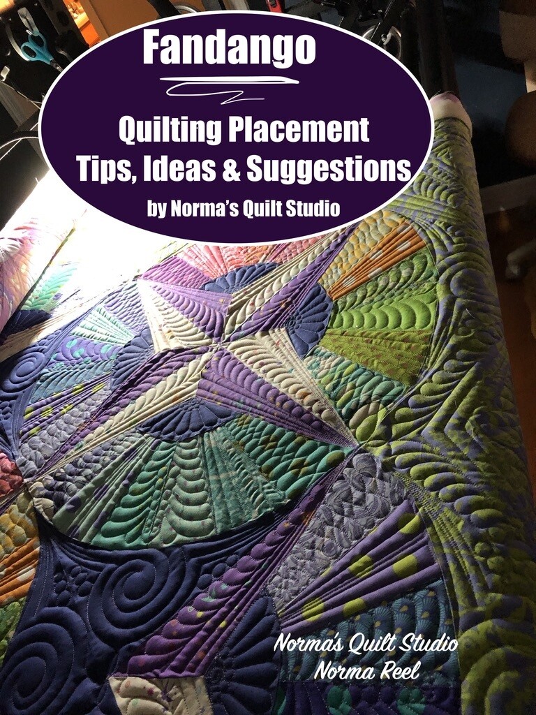 Fandango - Quilting Placement (Tips, Ideas & Suggestions) - Downloadable Video