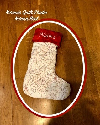 Making Christmas Stockings VIDEO