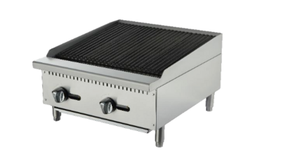 Master Chef Heavy Duty Radiant Gas Broiler 2 Burners