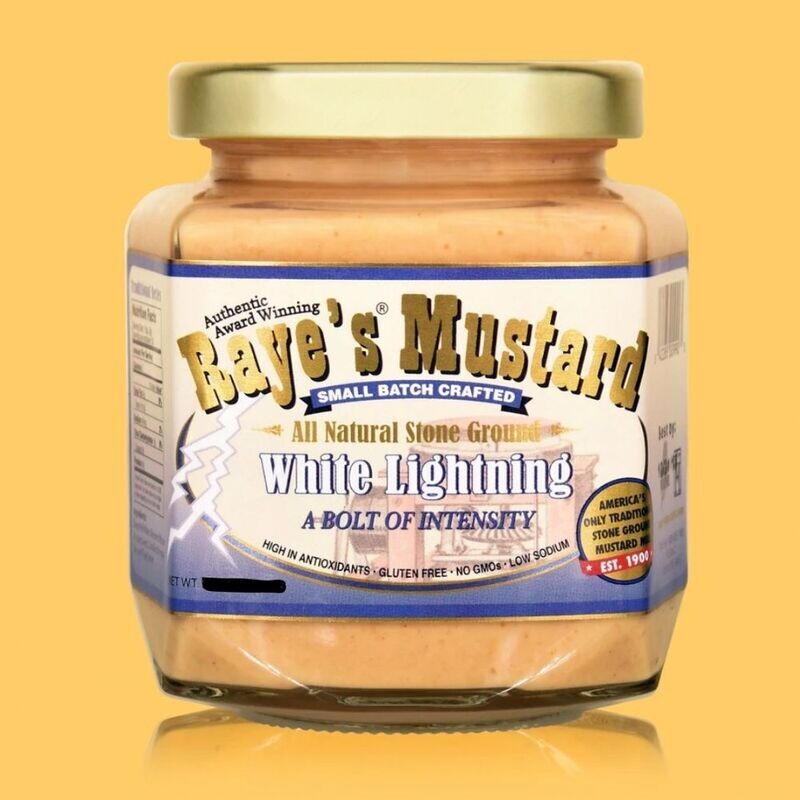 Raye&#39;s Mustard - White Lightning 1.5 oz