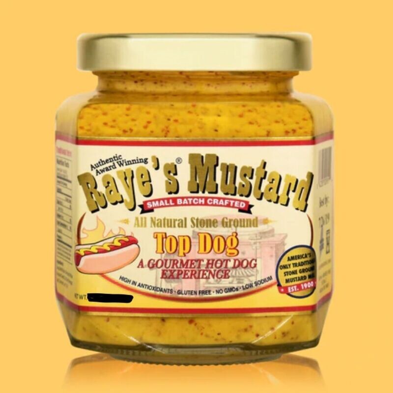 Raye&#39;s Mustard - Top Dog 1.5 oz