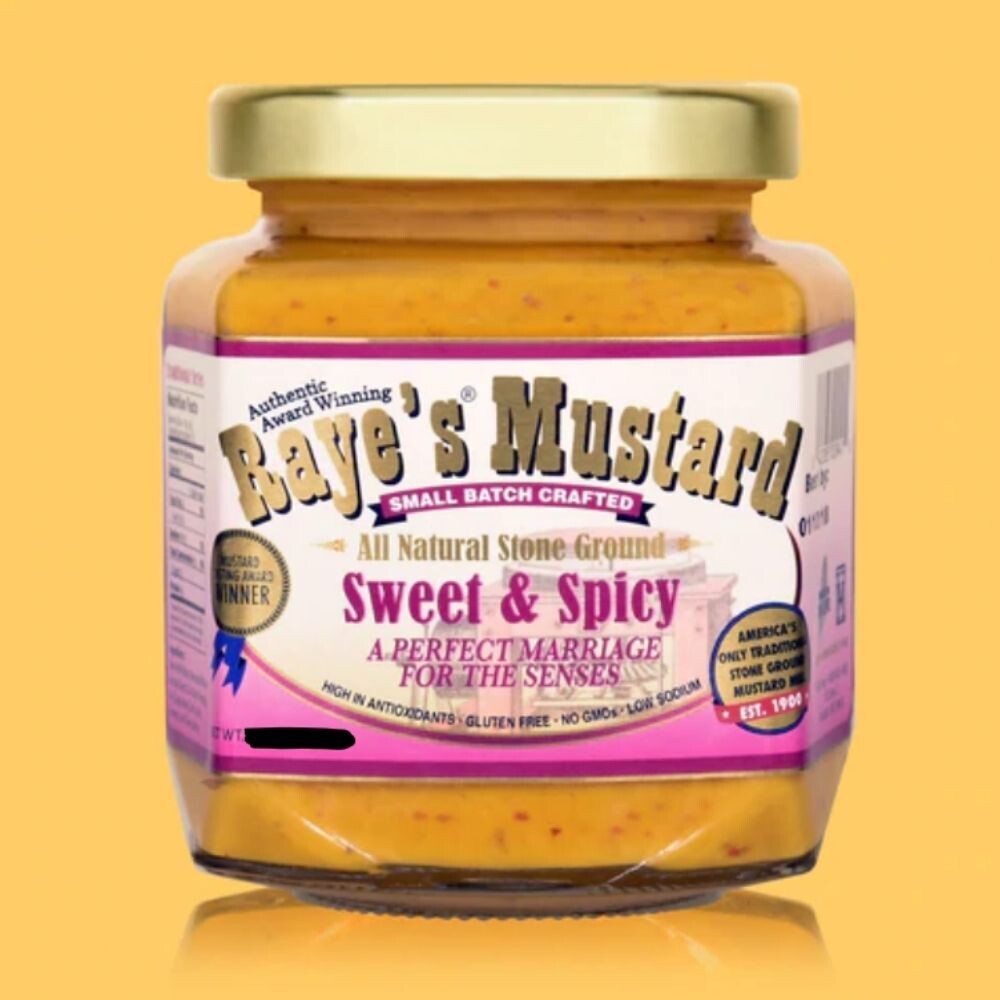 Raye&#39;s Mustard - Sweet &amp; Spicy 1.5 oz