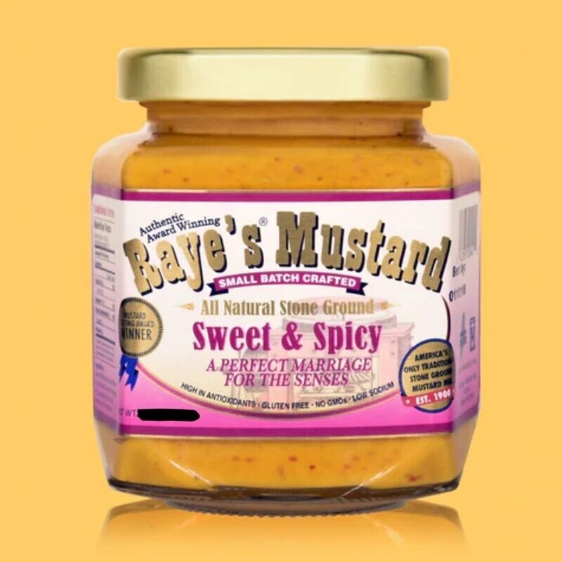 Raye&#39;s Mustard - Sweet &amp; Spicy 1.5 oz