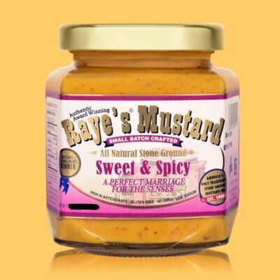 Raye's Mustard - Sweet & Spicy 1.5 oz