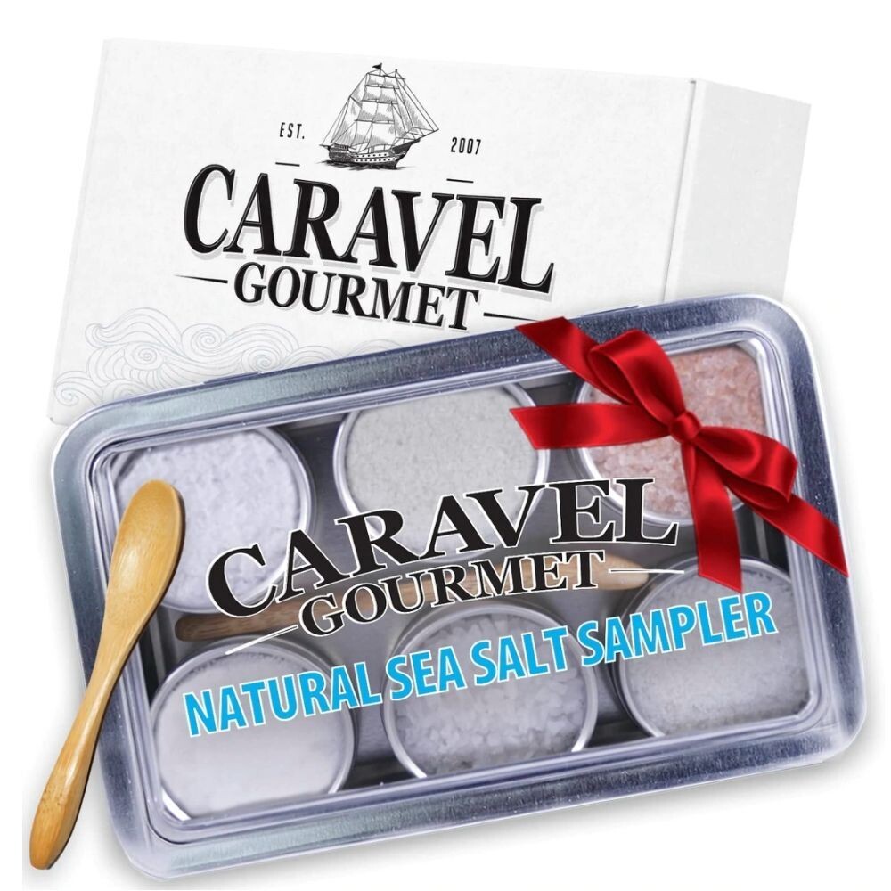 Natural Sea Salt Sampler (Caravel Gourmet)