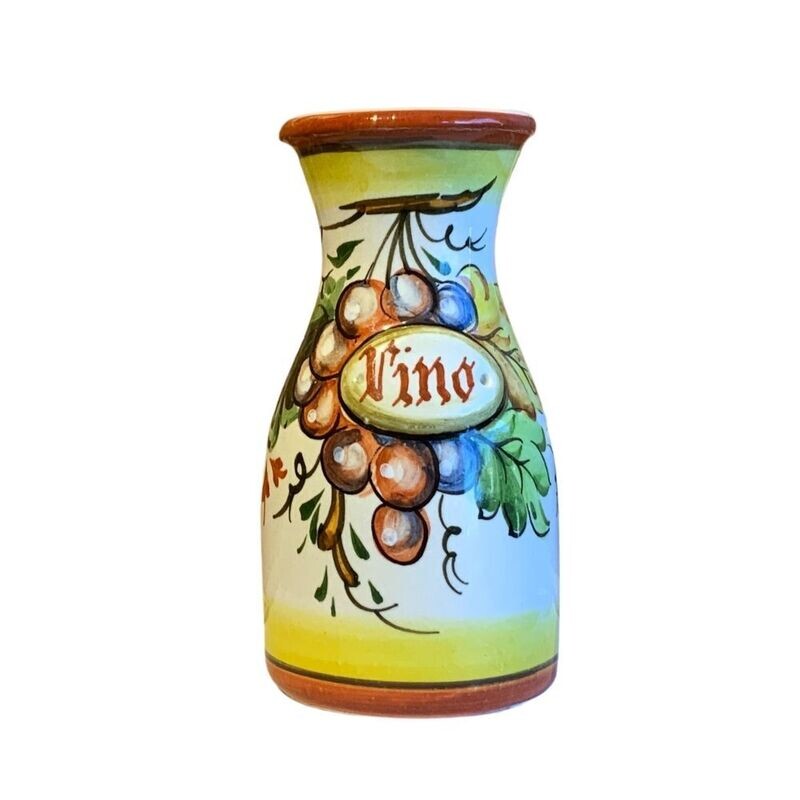 Tuscan Montelupo Vino Carafe/Vase 6&quot; 