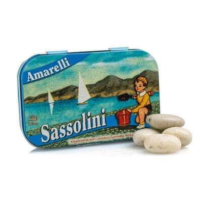 Amarelli Sassolini Licorice (Anise) 40g