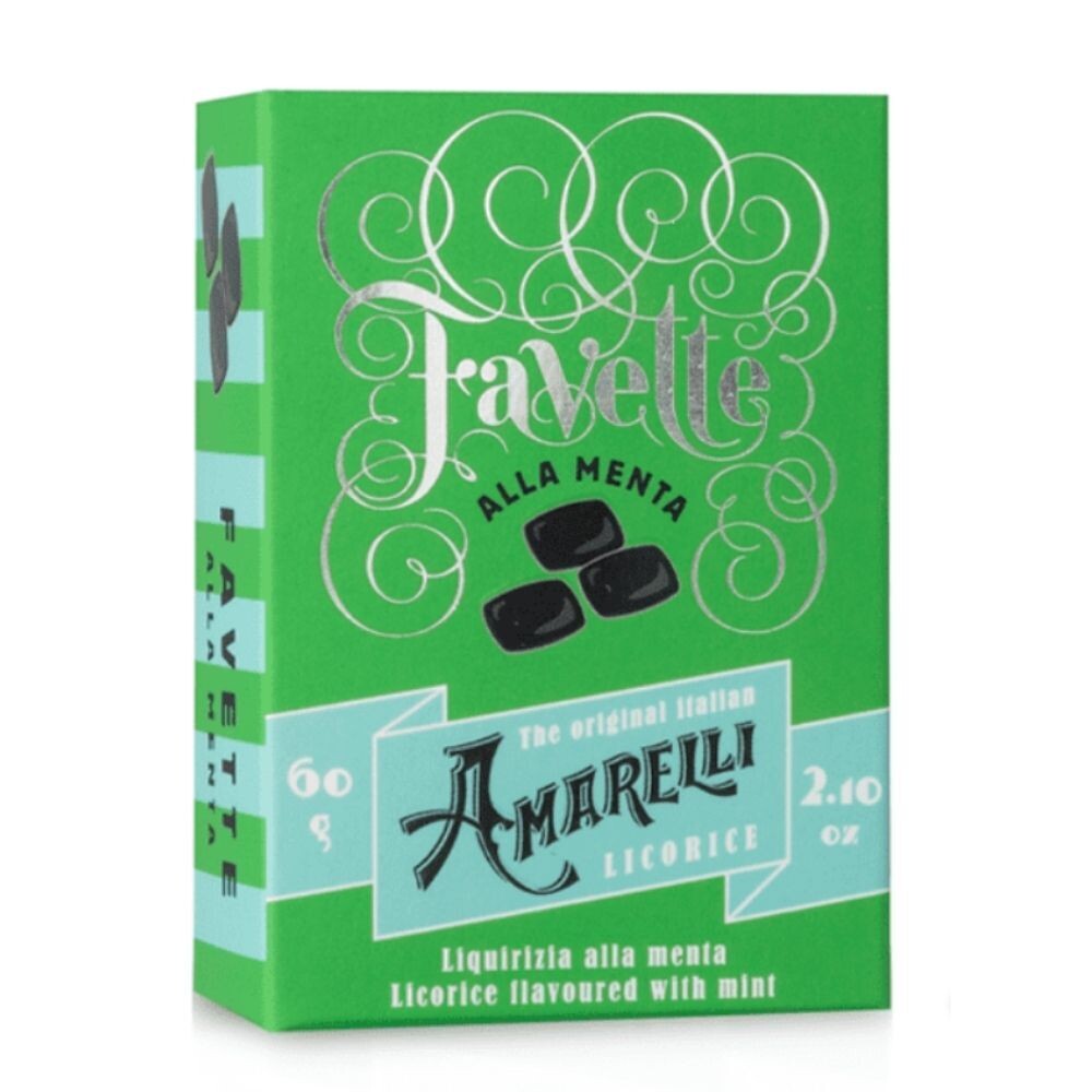 Amarelli Favette Licorice (Mint) 60g