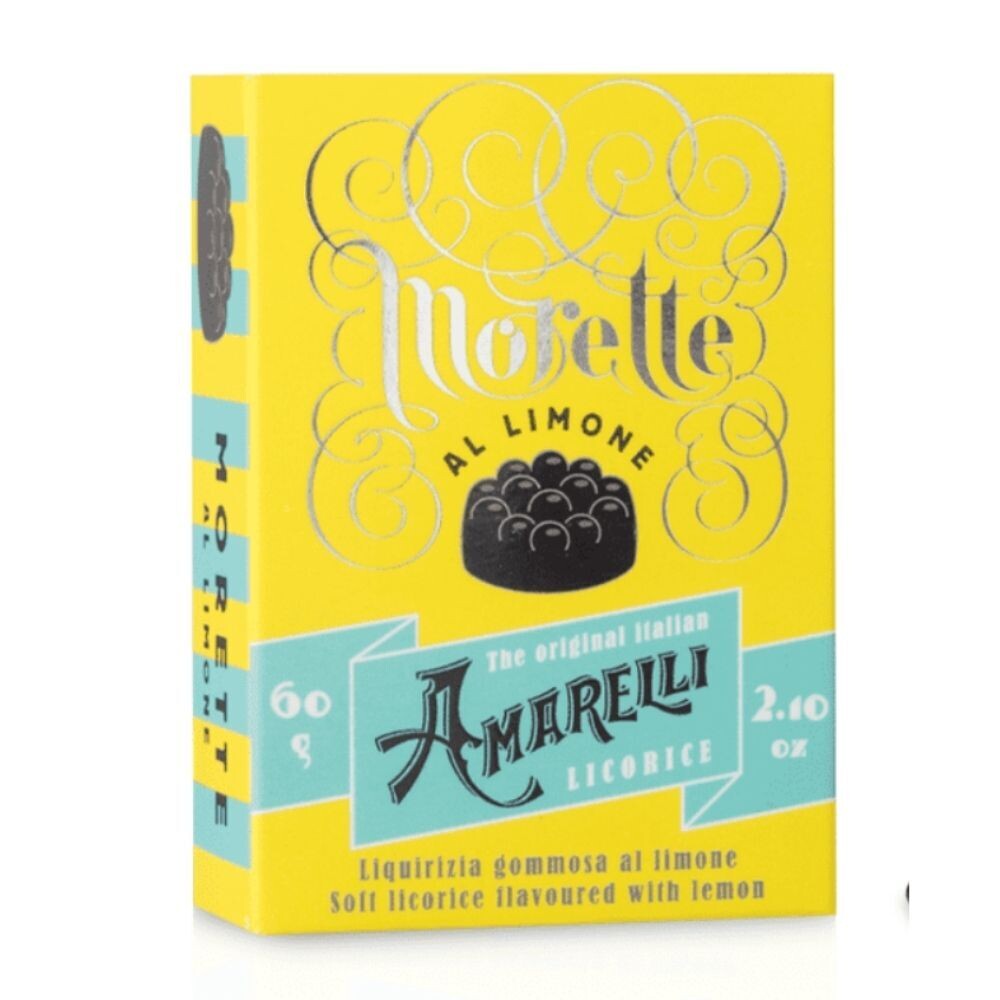 Amarelli Morette al Limone Licorice (Lemon) 60g