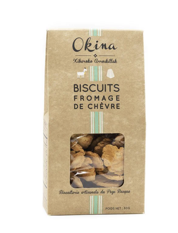 Okina, Biscuits with Goat Cheese