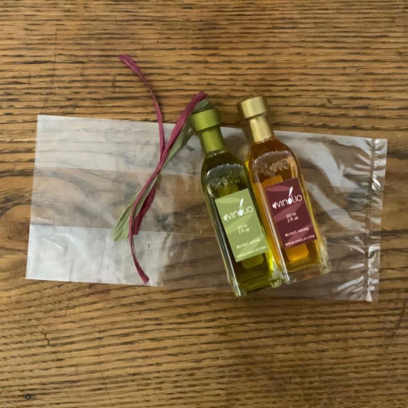 Pairing Sampler of Sicilian Lemon White Balsamic &amp; Tuscan Herb Olive Oil