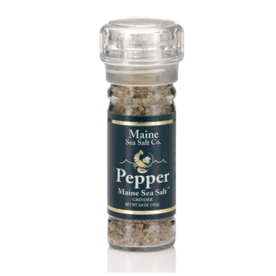 Maine Sea Salt Co. Pepper & Maine Sea Salt Grinder